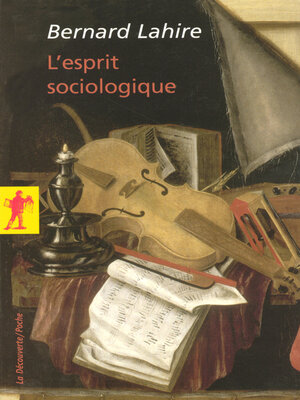 cover image of L'esprit sociologique